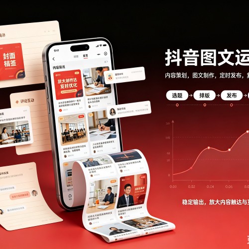 双峰抖音图文代运营服务